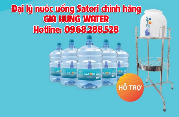 phân phối nước uống Satori