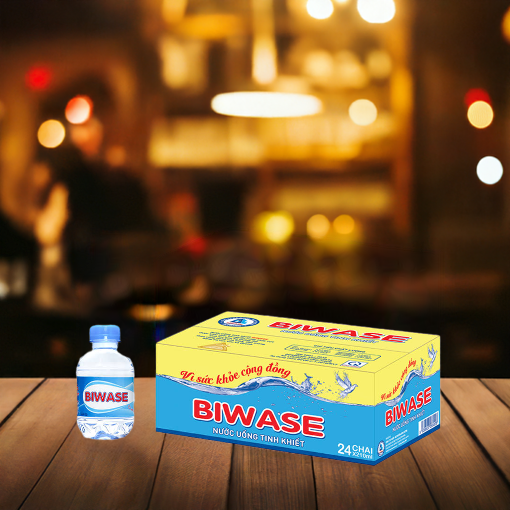 Thùng nước suối BIWASE chai nhỏ 250ml