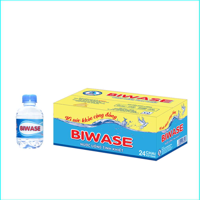Nước uống đóng chai BIWASE 210ml