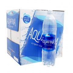 Thùng 12 chai nước Aquafina 1.5L