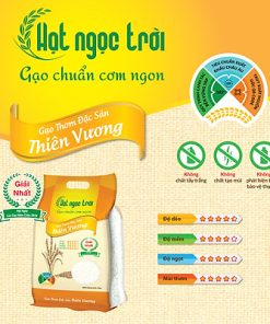 Gạo thơm Hạt Ngọc Trời Thiên Vương