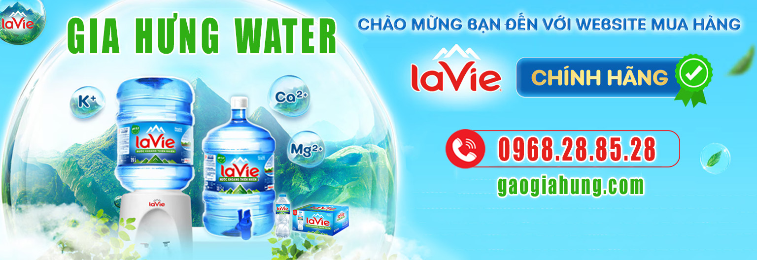 Đại lý nước LaVie chính hãng Gia Hưng Water