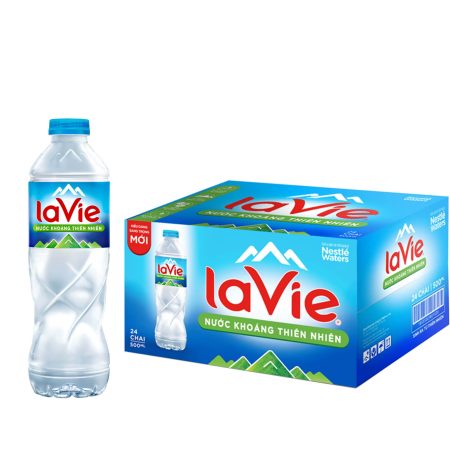 thùng nước suối LaVie 500ml