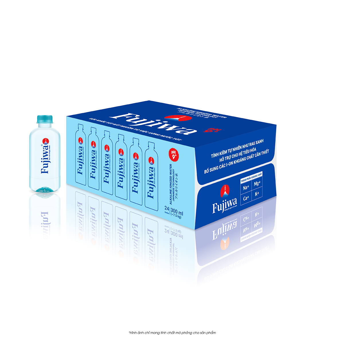 thùng Nước Fujiwa chai nhỏ 300ml