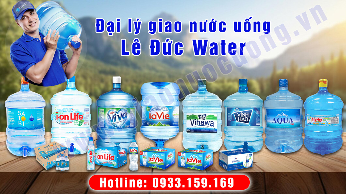 Đại lý giao nước uống quận 7 gần đây - Lê Đức Water