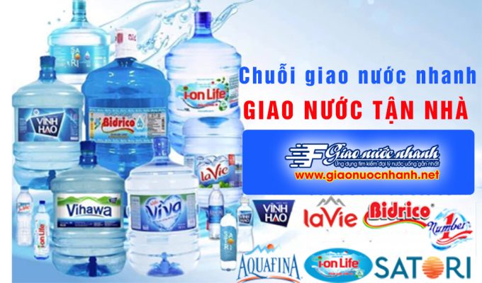 Đại lý giao nước uống tận nhà gần đây