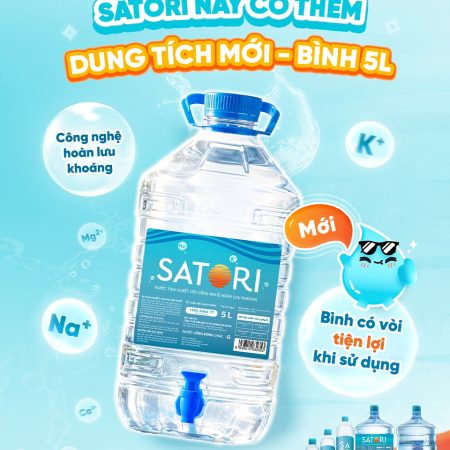 Nước Satori bình 5L
