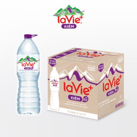 thùng nước LaVie+ kiềm 1.5L