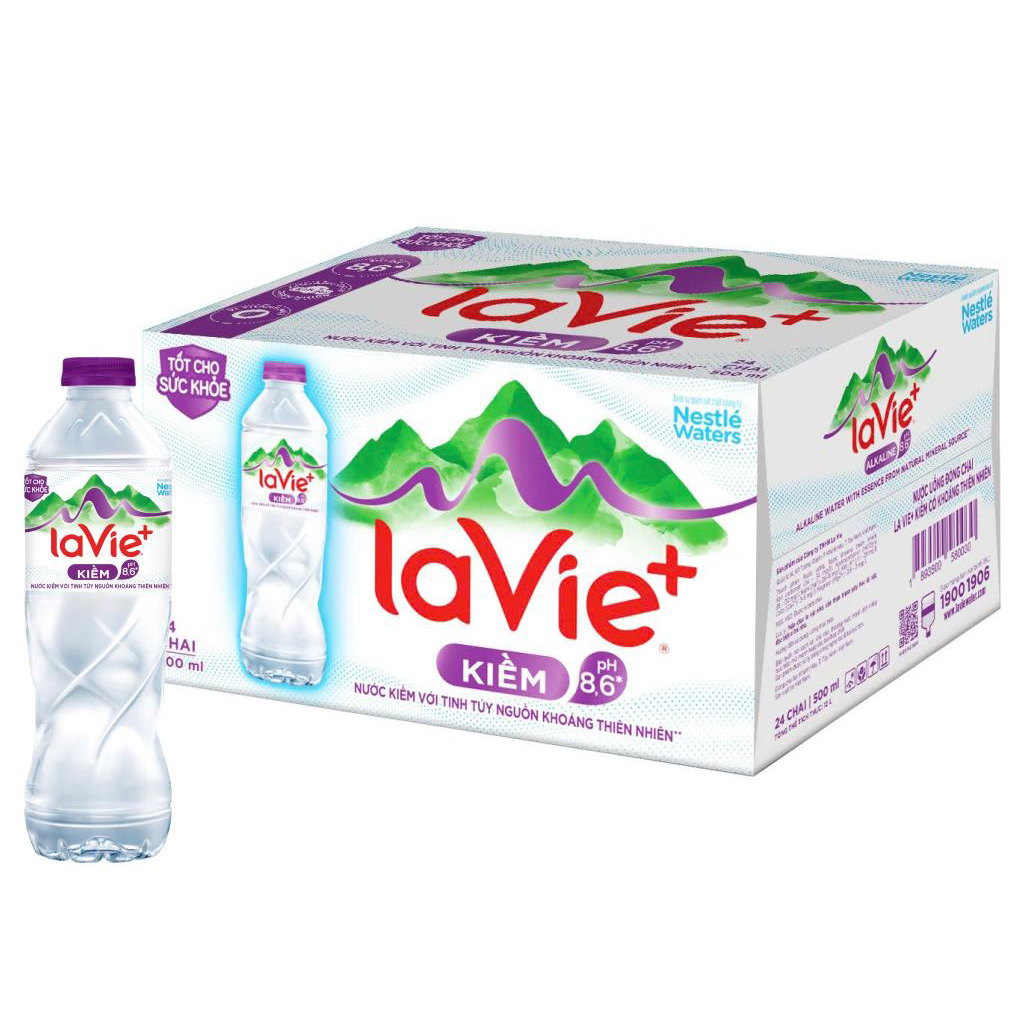 Nước LaVie+ Kiềm 500ml